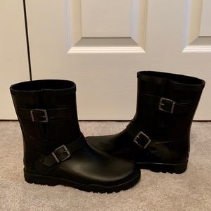 Sperry’s Black Rain Boot, Size 8
